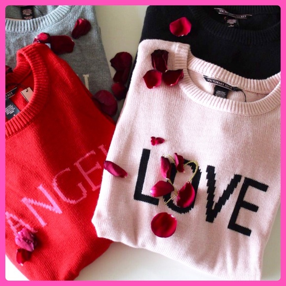 New Victoria’s Secret Red Angel Sweater - Picture 5 of 6